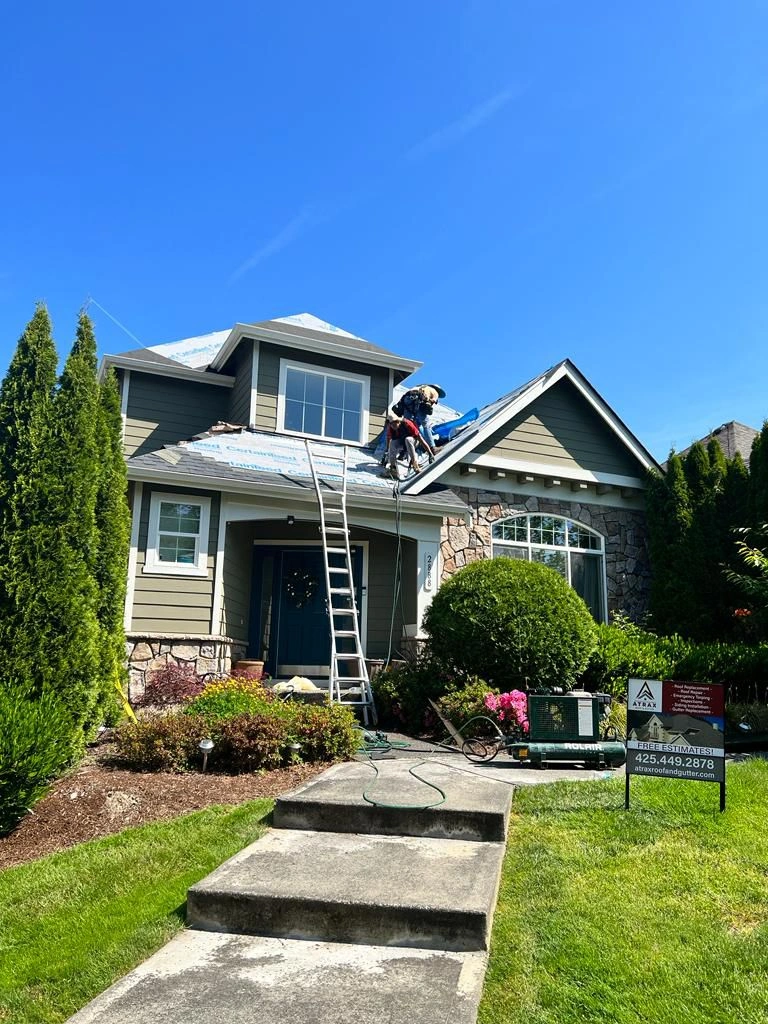 Roof replacement project