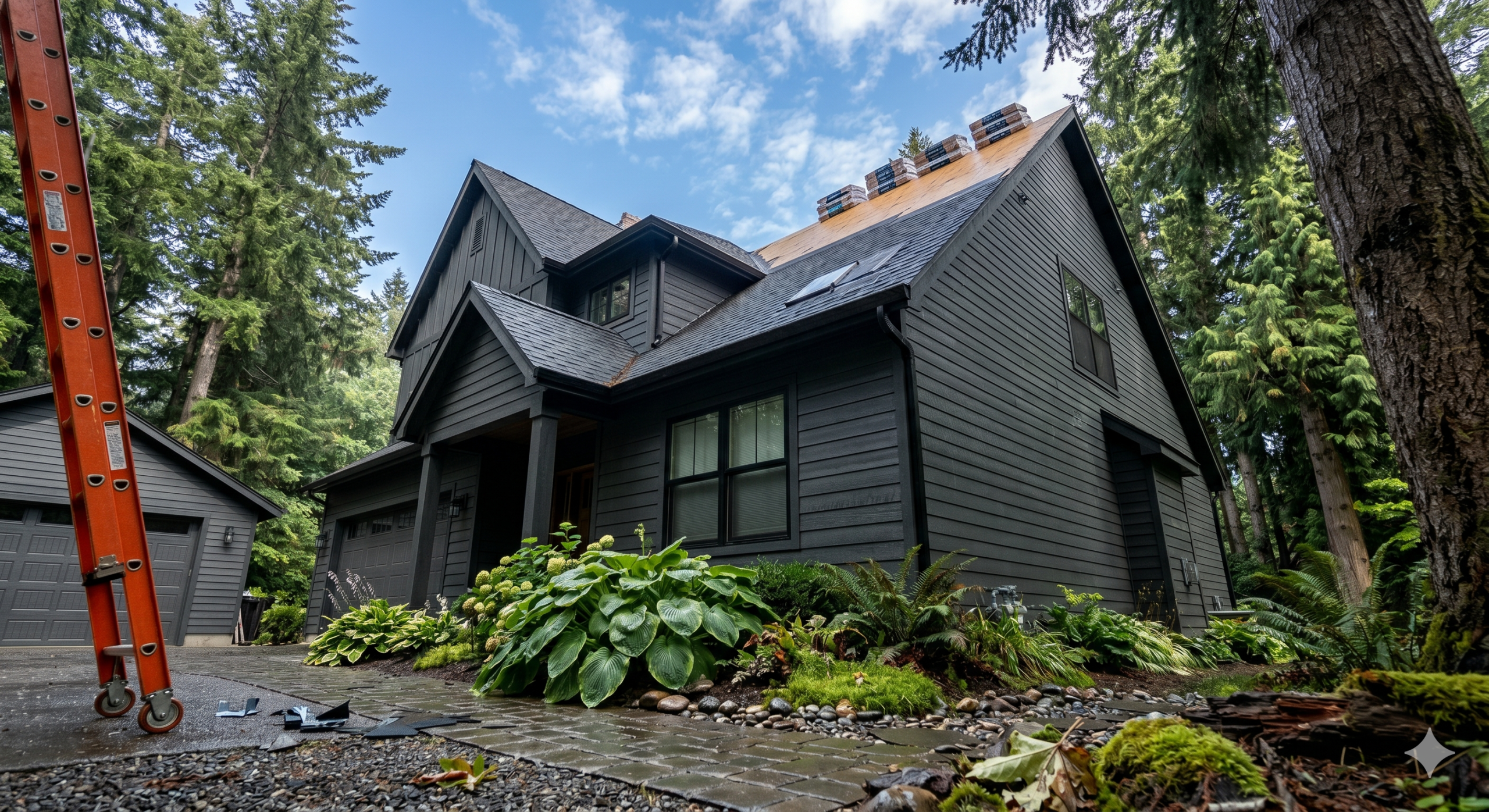 Roof repair Kirkland WA