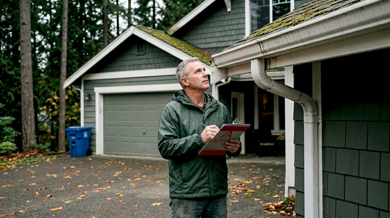 Read more about the article Essential Gutter Inspection Checklist for Washington Homeowners